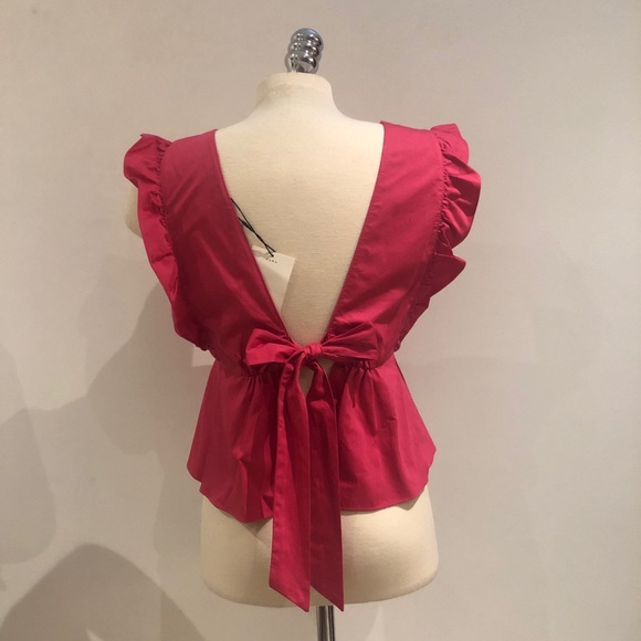Peplum Frill Blouse - Picture 2 of 5